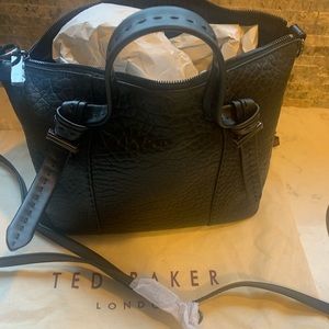 Ted Baker London Small Olmia Leather Tote